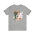 Greecian Goddess in Watercolor - Short Sleeve Tee Athletic Heather